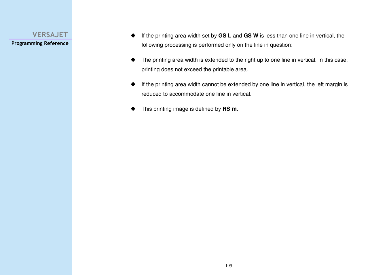 Versajet | Cino M230B User Manual | Page 204 / 245