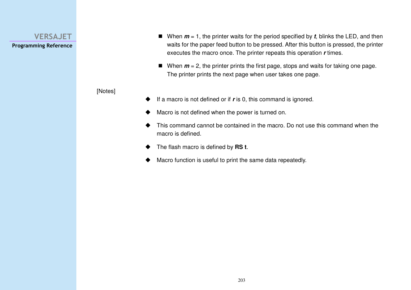 Versajet | Cino M230B User Manual | Page 212 / 245