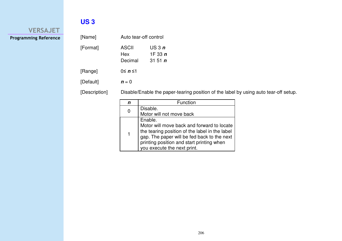 Versajet us 3 | Cino M230B User Manual | Page 215 / 245