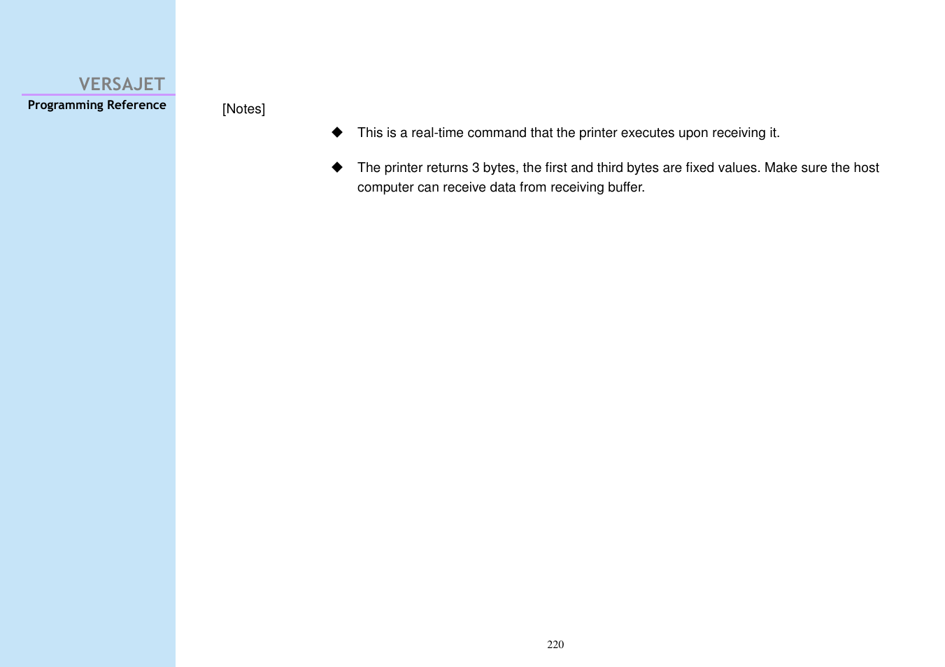 Versajet | Cino M230B User Manual | Page 229 / 245