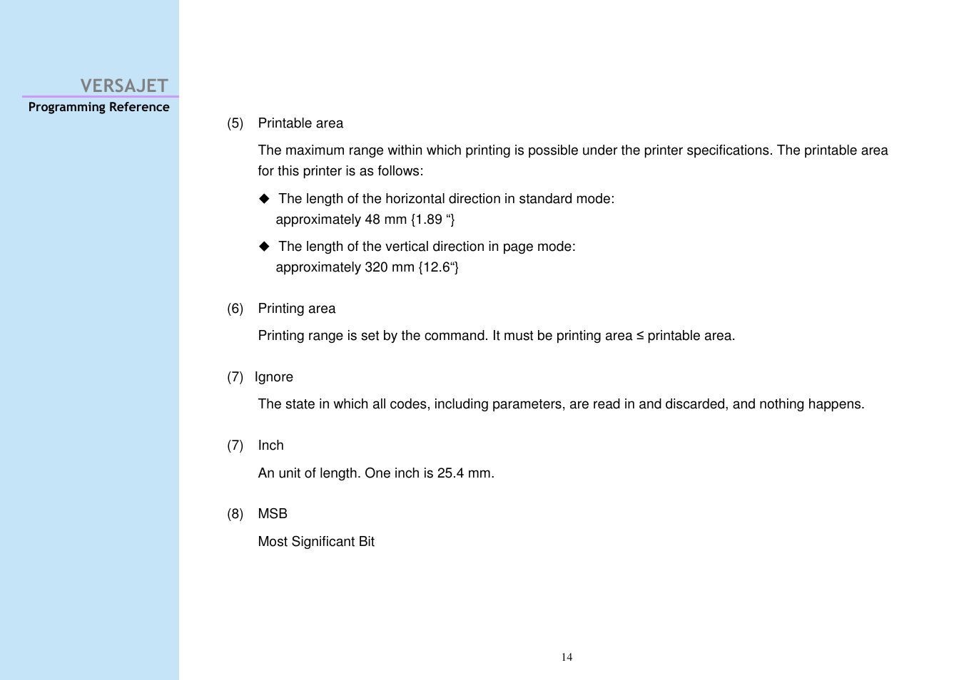 Versajet | Cino M230B User Manual | Page 23 / 245