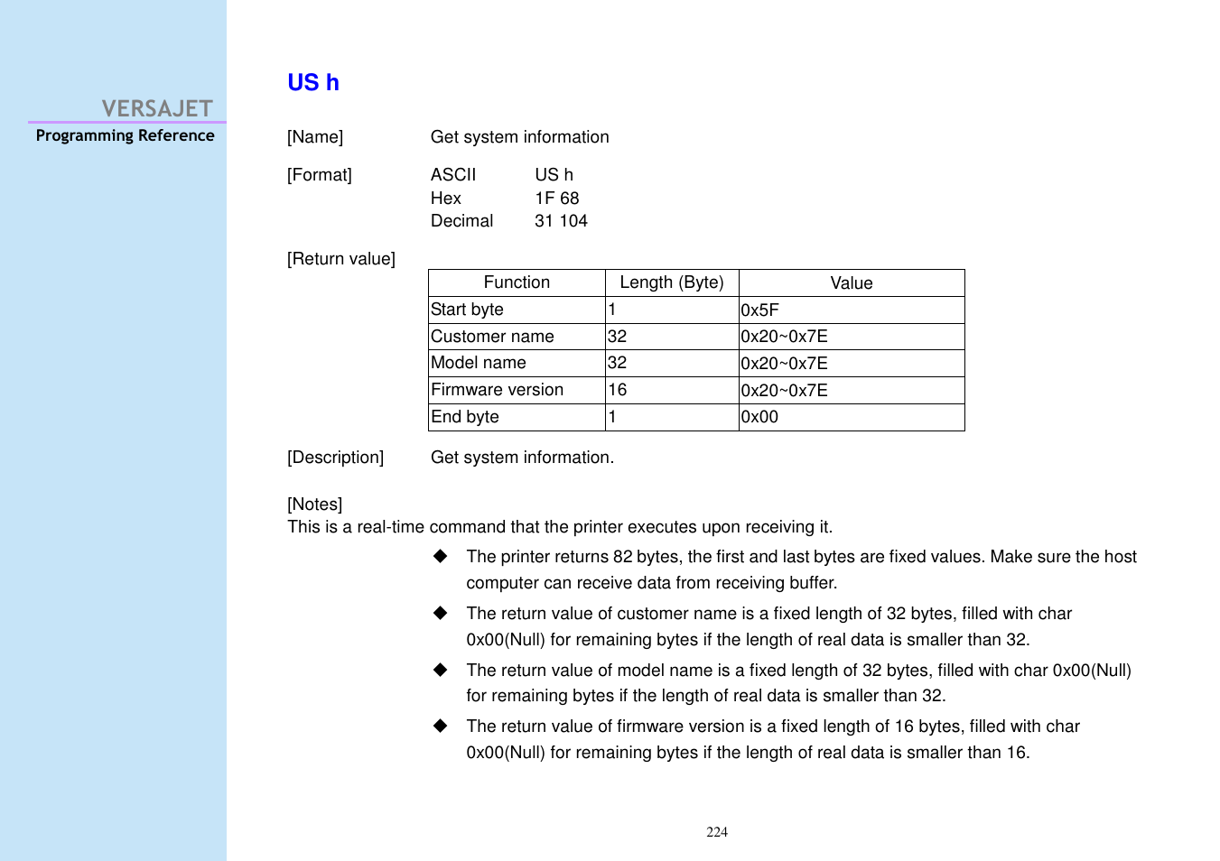 Versajet us h | Cino M230B User Manual | Page 233 / 245