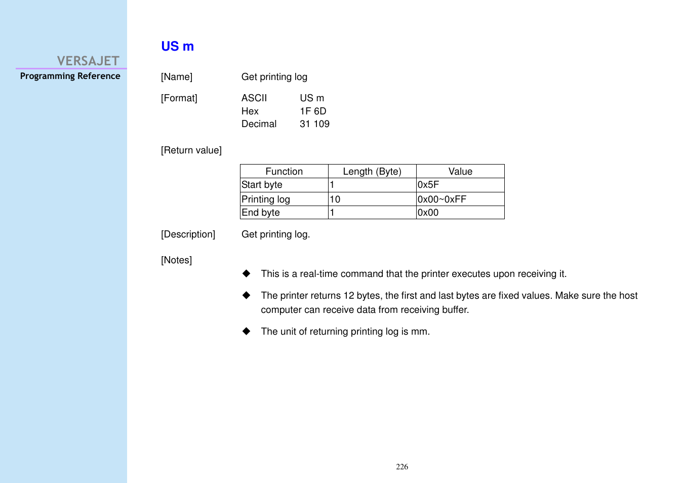 Versajet us m | Cino M230B User Manual | Page 235 / 245