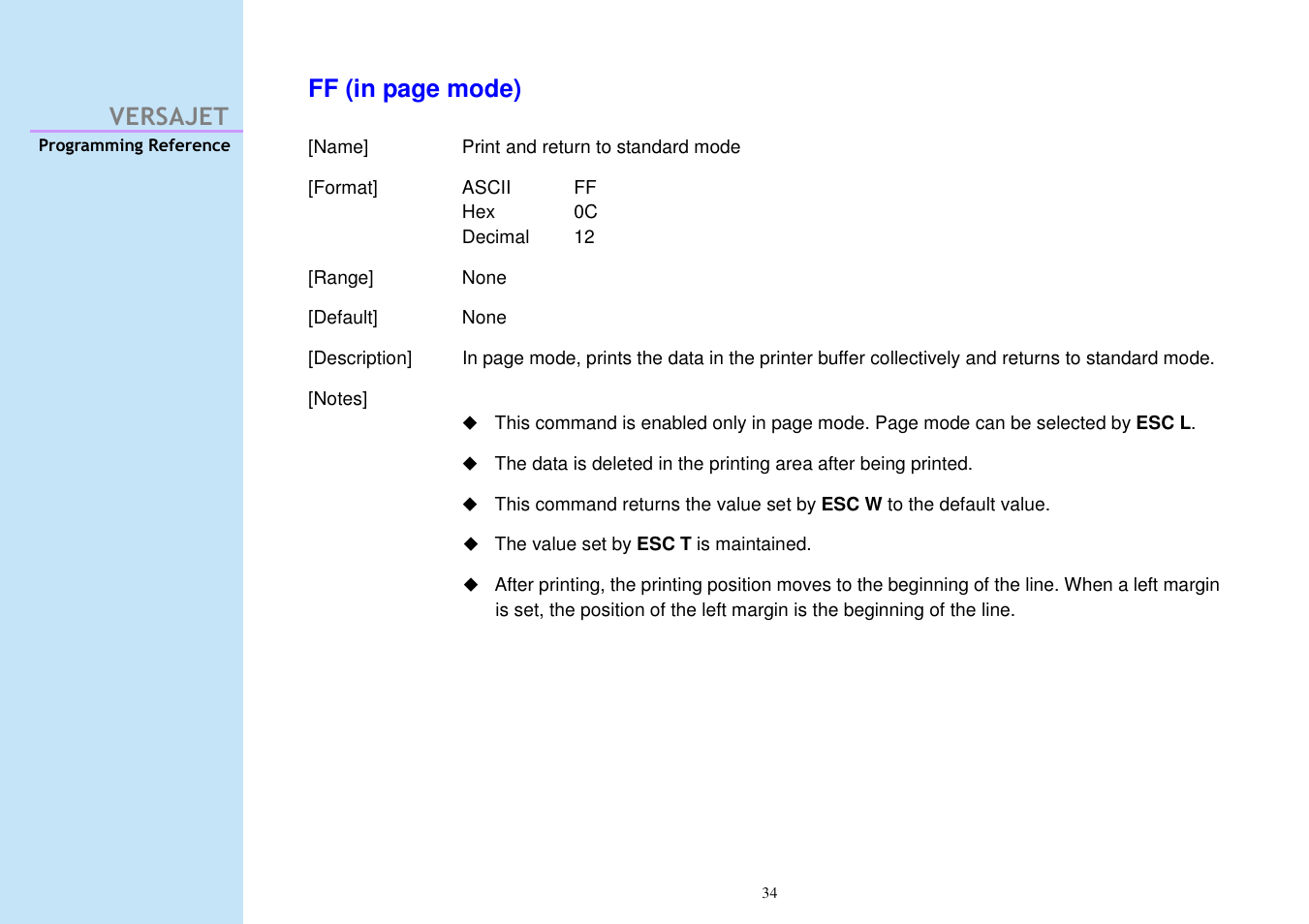 Versajet ff (in page mode) | Cino M230B User Manual | Page 43 / 245