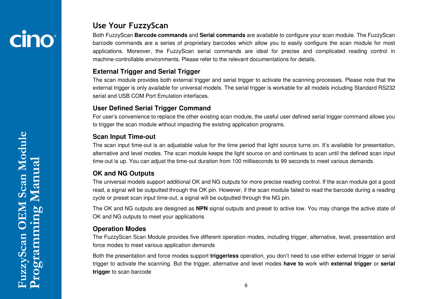 Cino SM5700 User Manual | Page 11 / 92