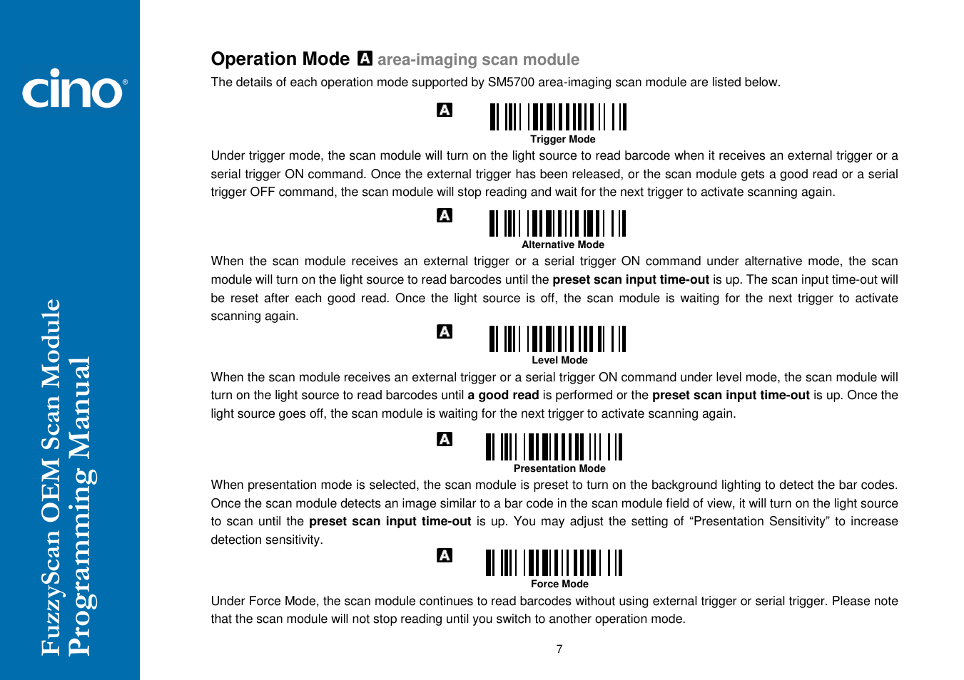 Cino SM5700 User Manual | Page 12 / 92