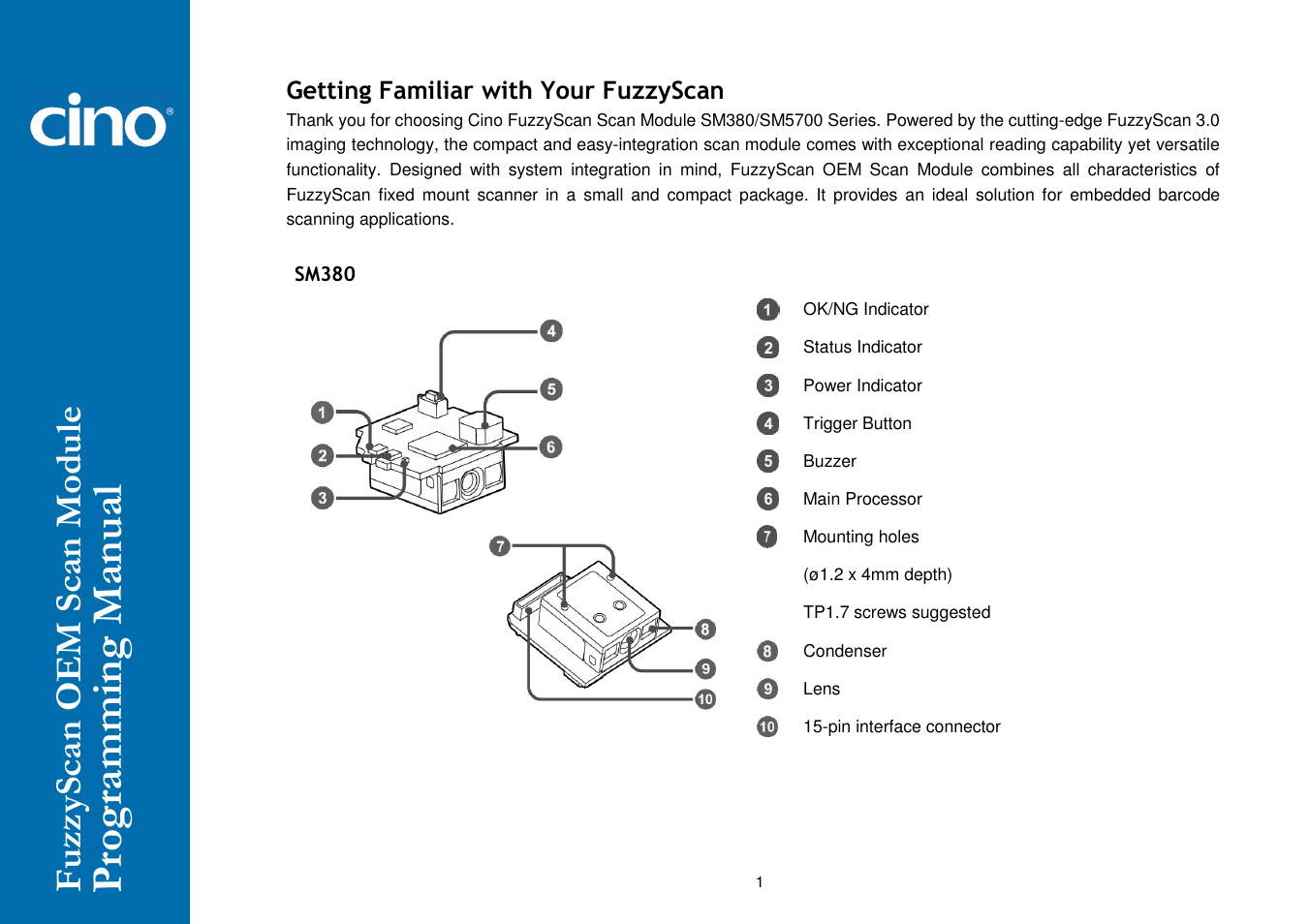 Cino SM5700 User Manual | Page 6 / 92
