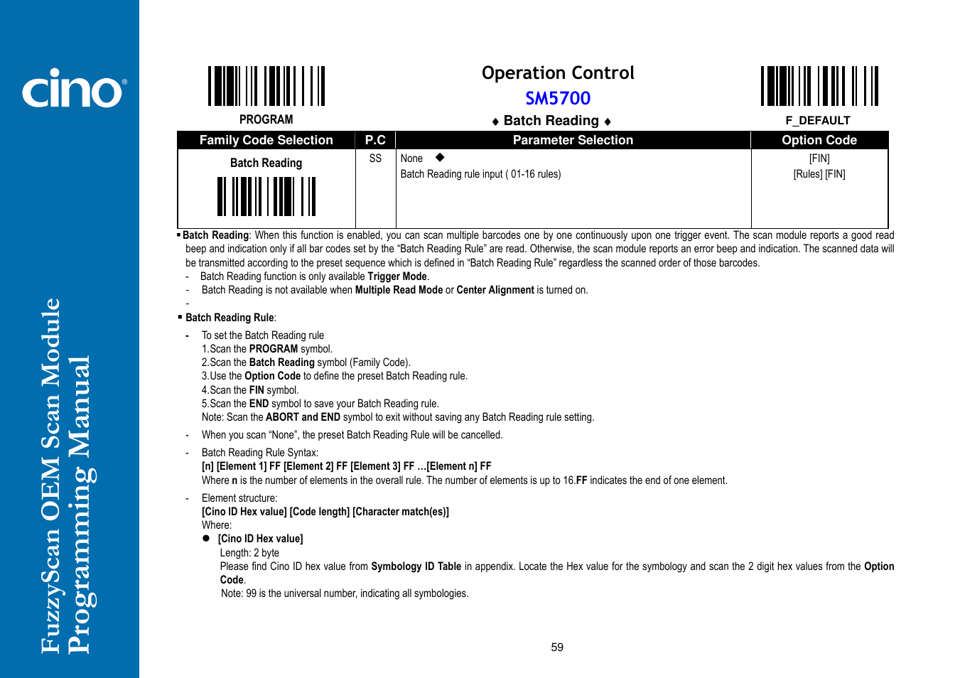 Cino SM5700 User Manual | Page 64 / 92