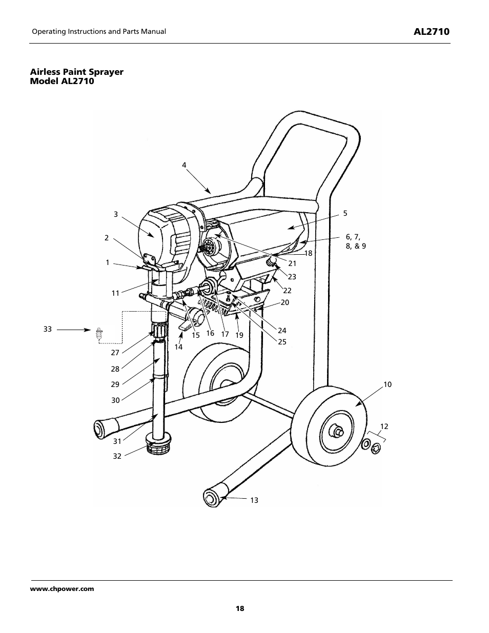 Al2710 | Campbell Hausfeld AL2710 User Manual | Page 18 / 28