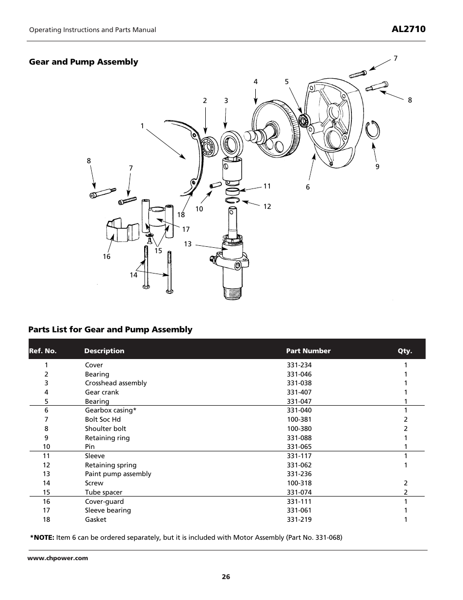 Al2710 | Campbell Hausfeld AL2710 User Manual | Page 26 / 28