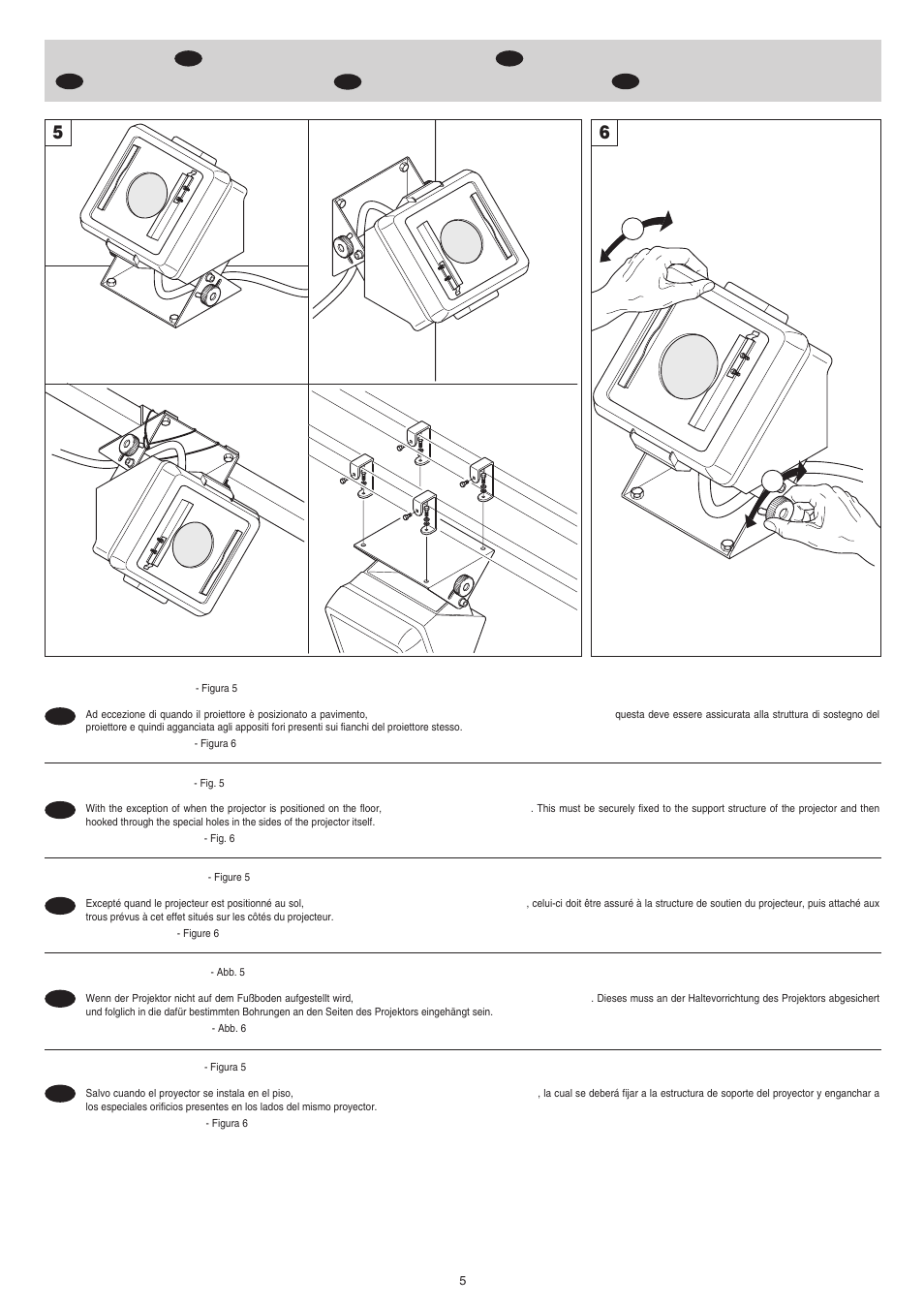 Clay Paky CP COLOR 150 Base Separata User Manual | Page 5 / 18
