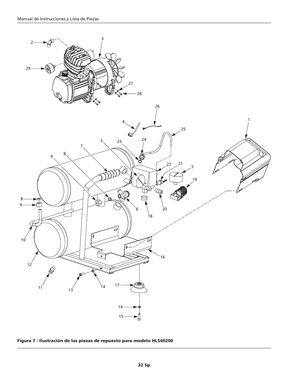 Campbell Hausfeld HL540200 User Manual | Page 32 / 36