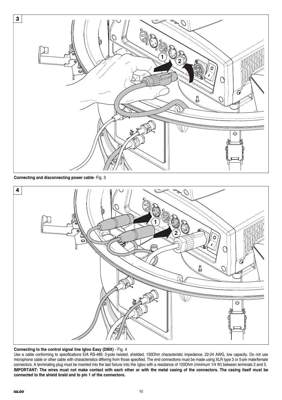 Clay Paky IGLOO ECO - C61196 User Manual | Page 10 / 20