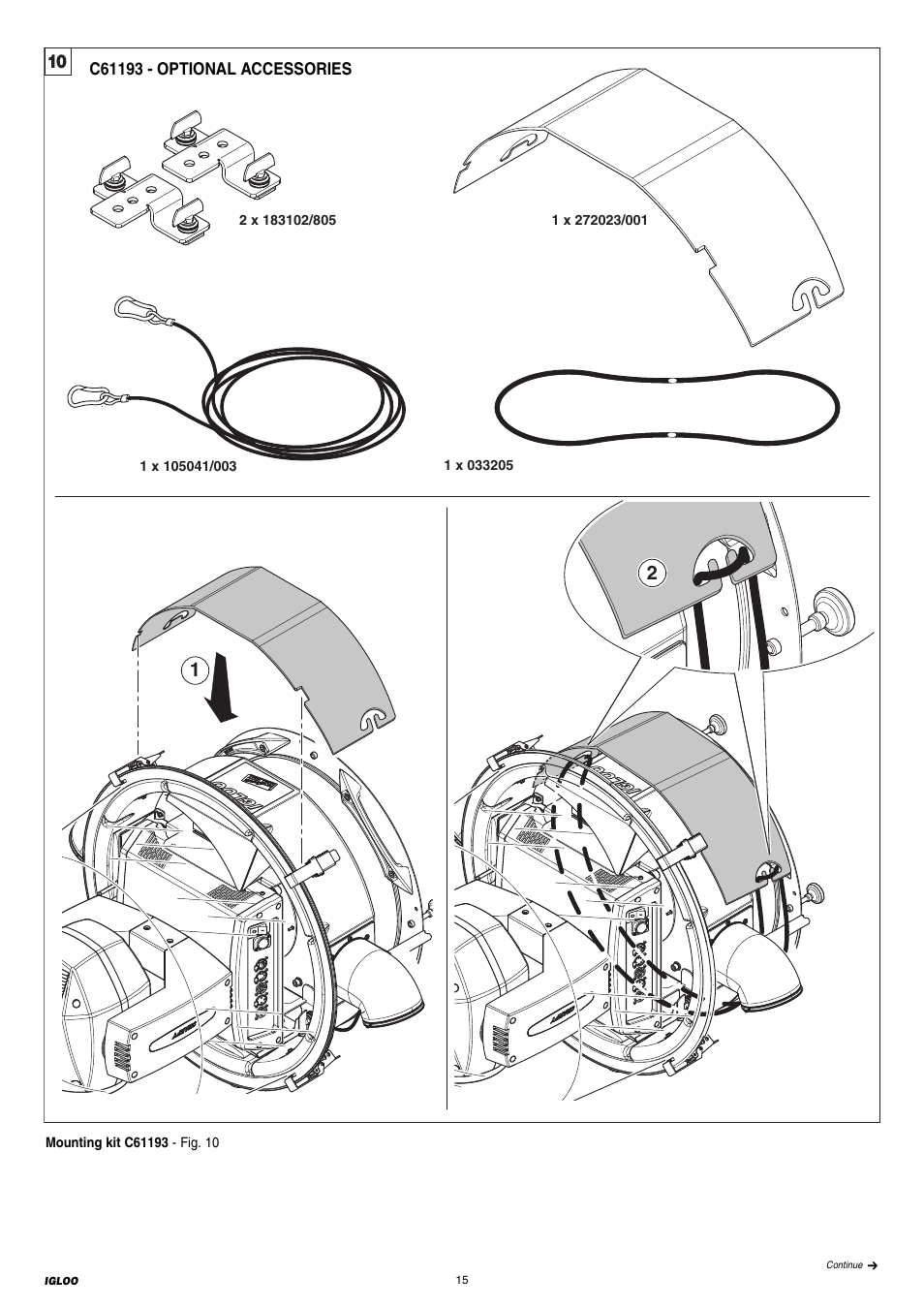 Clay Paky IGLOO ECO - C61196 User Manual | Page 15 / 20