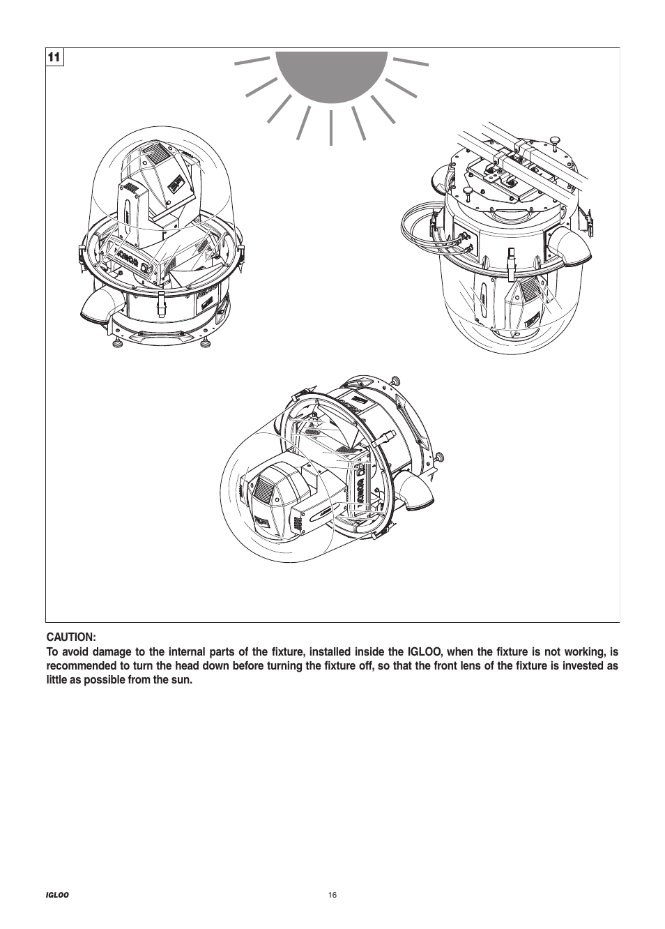 Clay Paky IGLOO EASY (C61198) User Manual | Page 16 / 20
