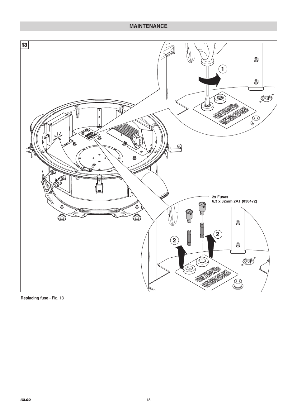 Clay Paky IGLOO EASY (C61198) User Manual | Page 18 / 20