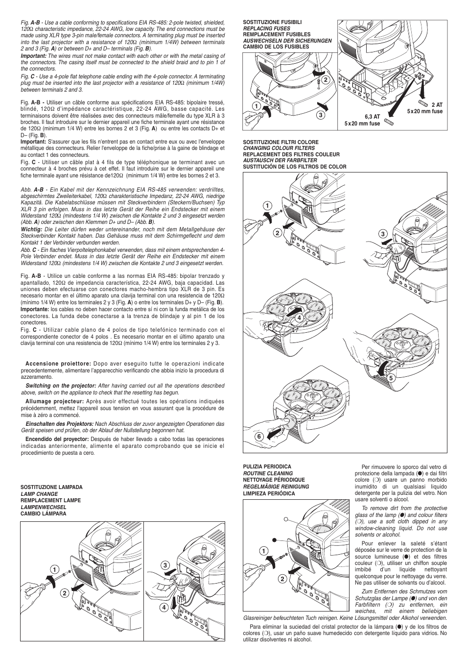 Clay Paky POINT MH User Manual | Page 3 / 4