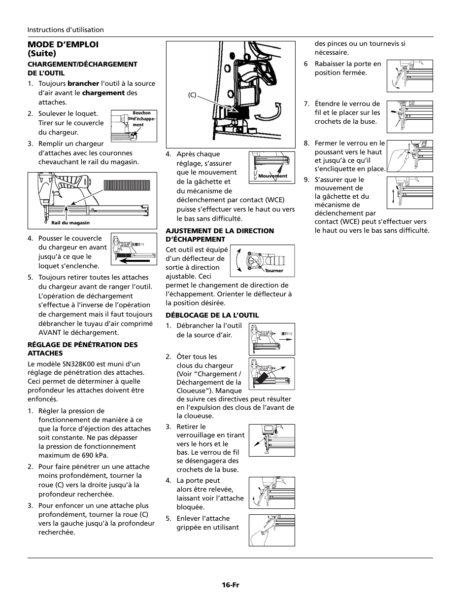 Campbell Hausfeld IFN328K0 User Manual | Page 16 / 32