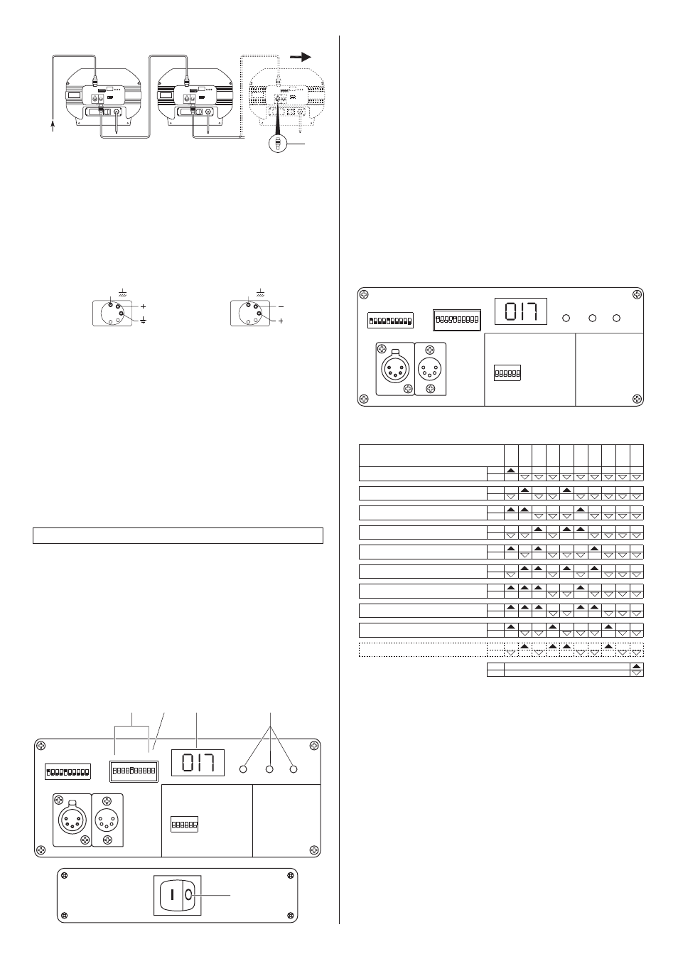 Code | Clay Paky STAGE SCAN User Manual | Page 4 / 7