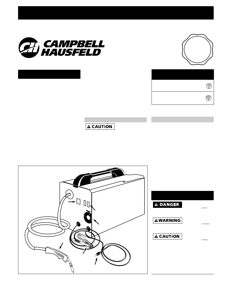 Campbell Hausfeld WG2020 User Manual | 36 pages