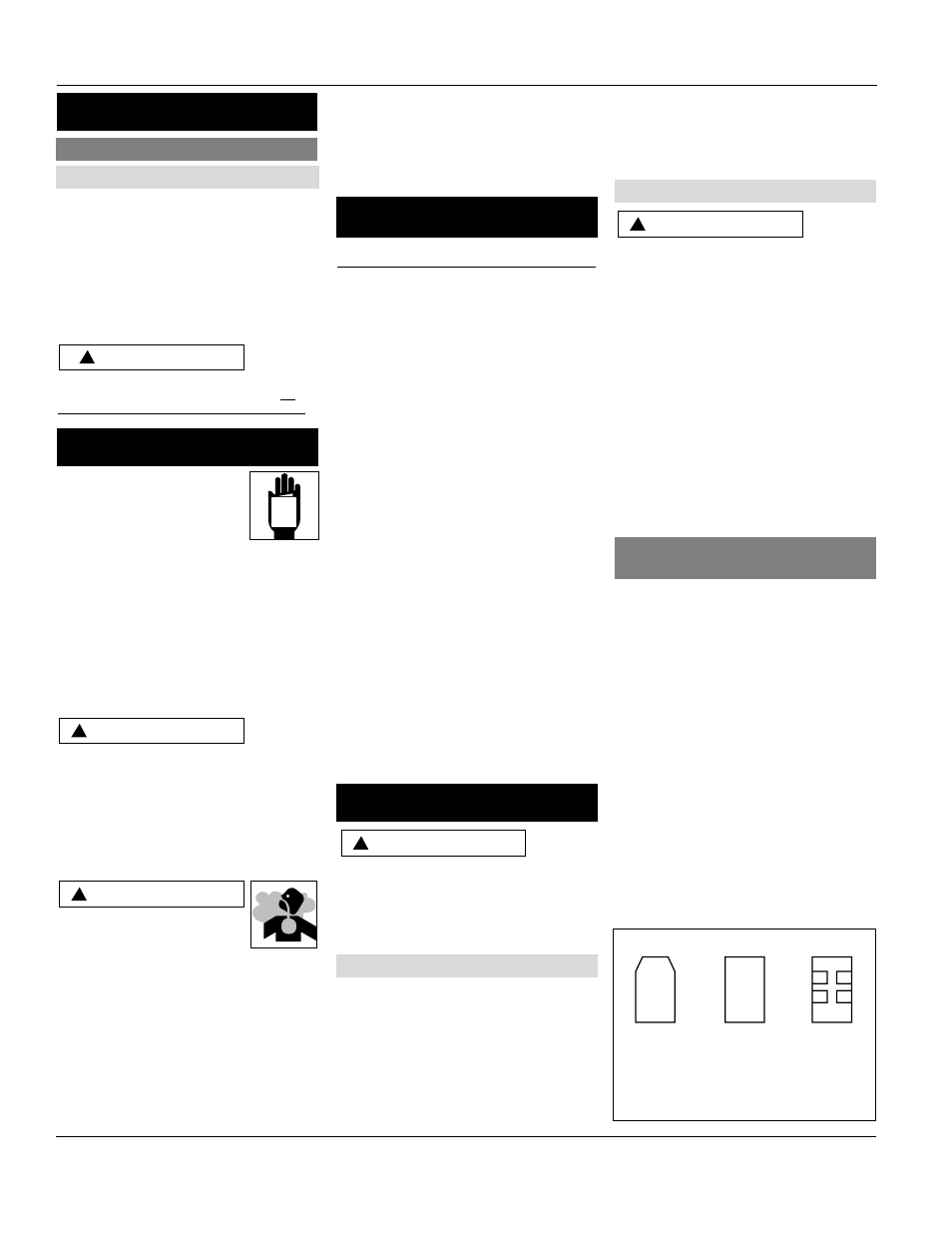 Ensamblaje, Operación, Mantenimiento | Soldadora por arco con alimentación de cable, Advertencia, Precaucion, Con’t) | Campbell Hausfeld WG2020 User Manual | Page 30 / 36