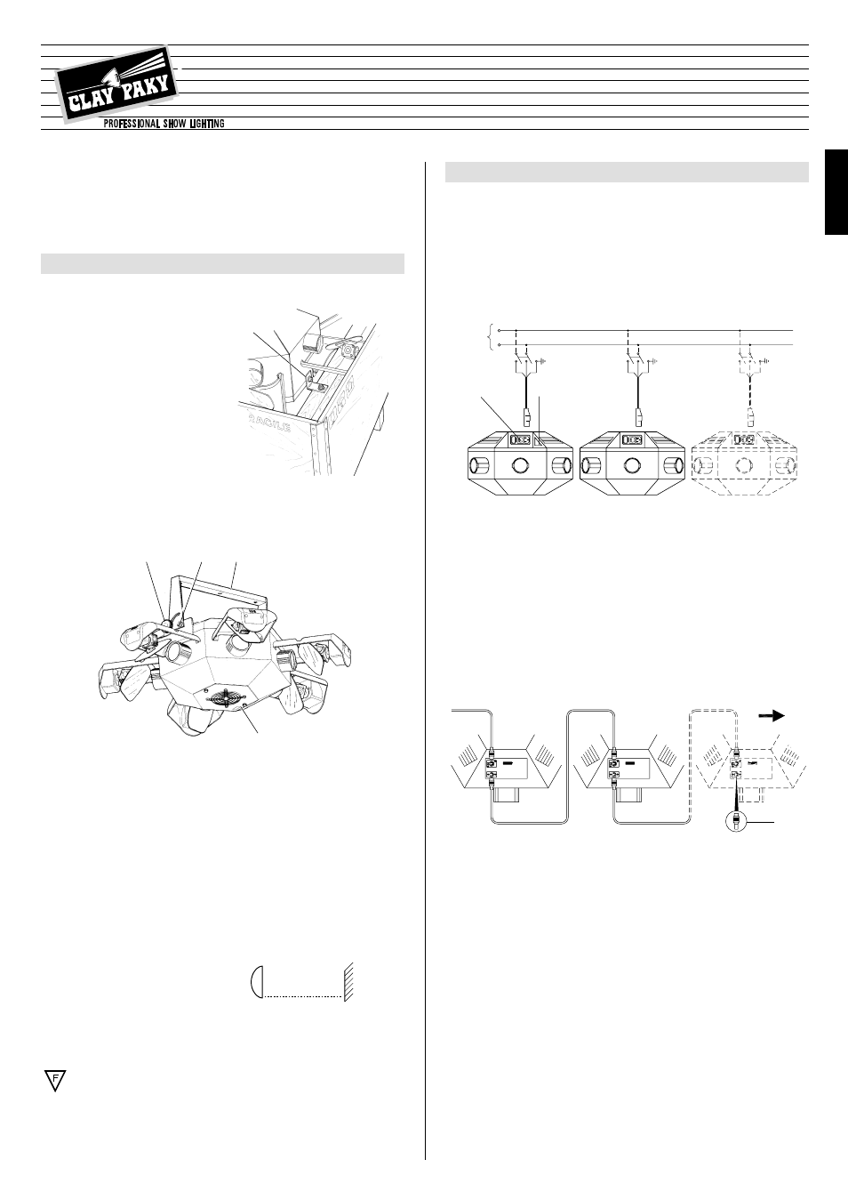 Clay Paky TORNADO User Manual | 4 pages