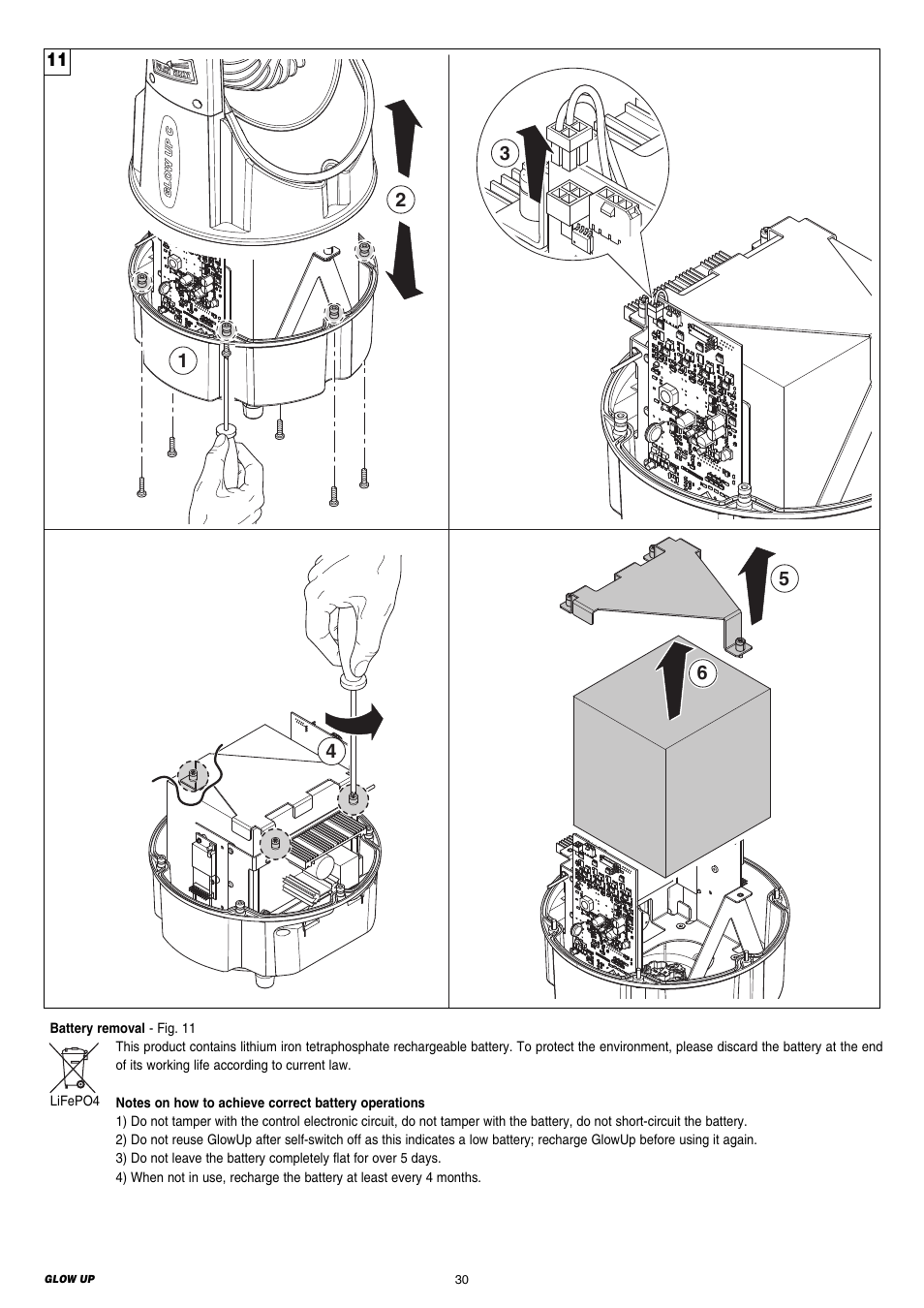 Clay Paky GLOW UP User Manual | Page 30 / 36