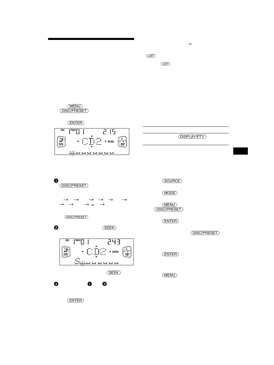 Labelling a cd — disc memo, Labelling a cd, Disc memo | Sony CDX-CA750 RU User Manual | Page 11 / 204