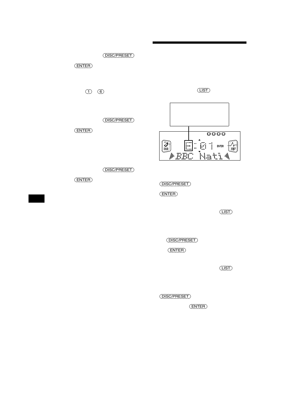 Sintonizar um programa dab através de uma, Lista, Sintonizar um programa dab através de uma lista | Sony CDX-CA750 RU User Manual | Page 120 / 204