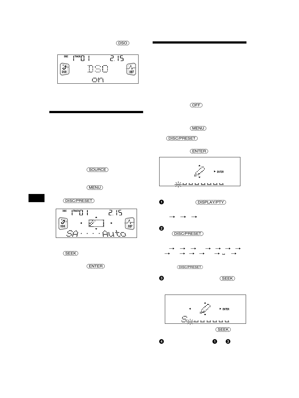 Seleccionar o analisador de espectro, Identificar uma visualização dinâmica | Sony CDX-CA750 RU User Manual | Page 126 / 204