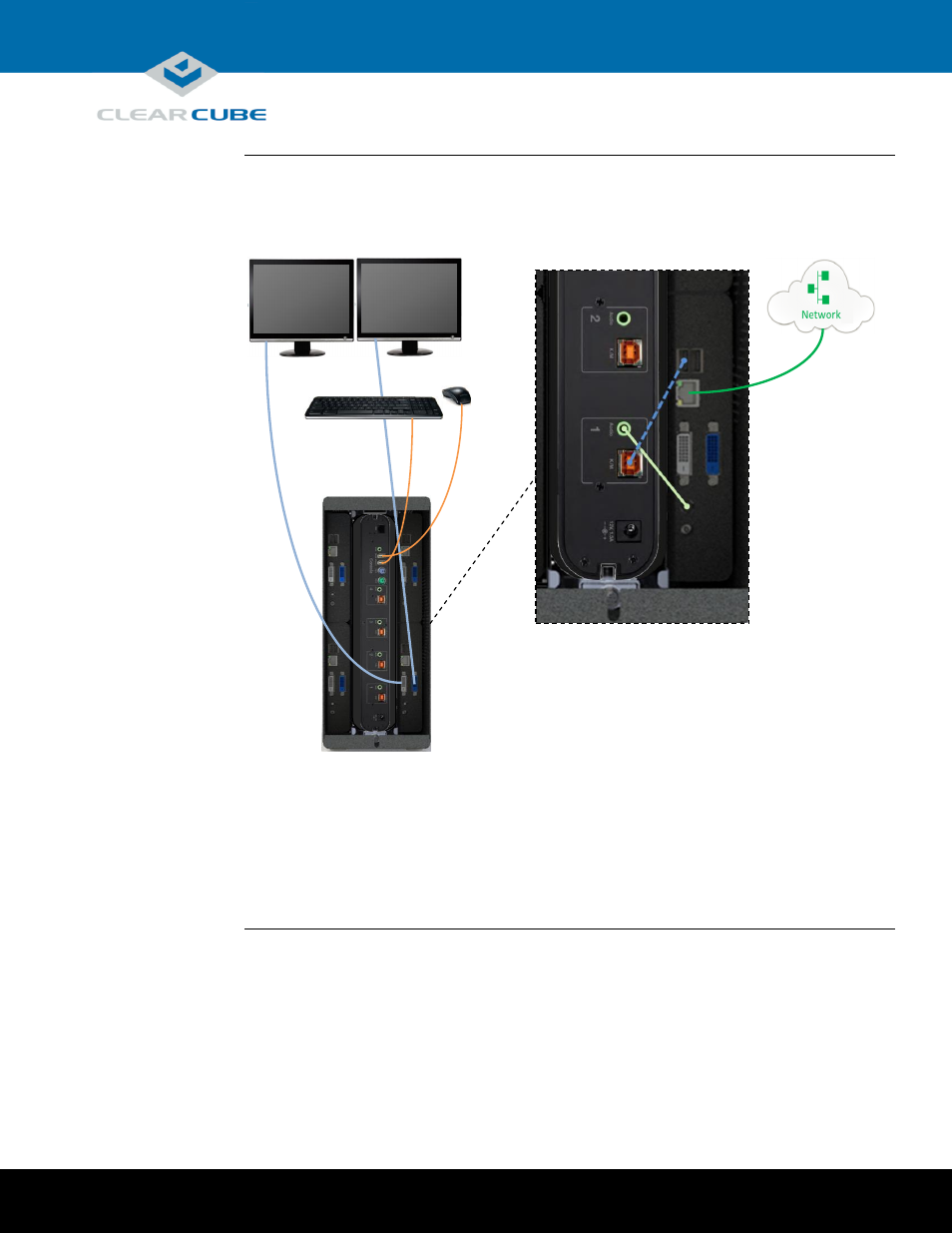 Km cabling | ClearCube ClientCube 2 with KM User Manual | Page 4 / 14