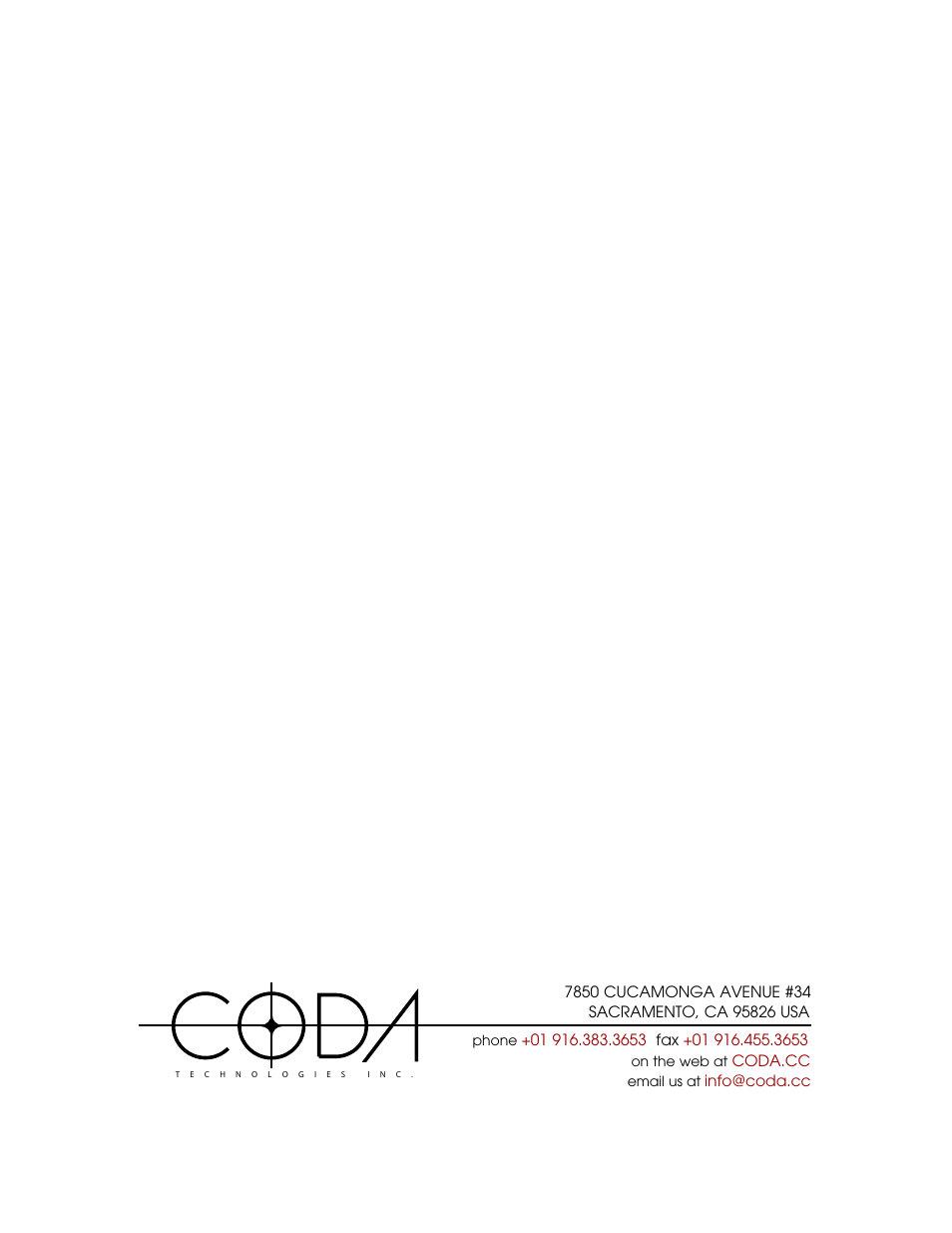 Coda FET Phono Preamplifier 06X User Manual | Page 14 / 14