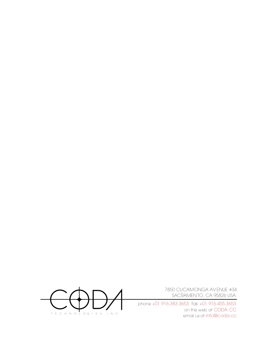 Cx manual web 11 | Coda Continuum Monoblock Amplifier Tm User Manual | Page 11 / 11