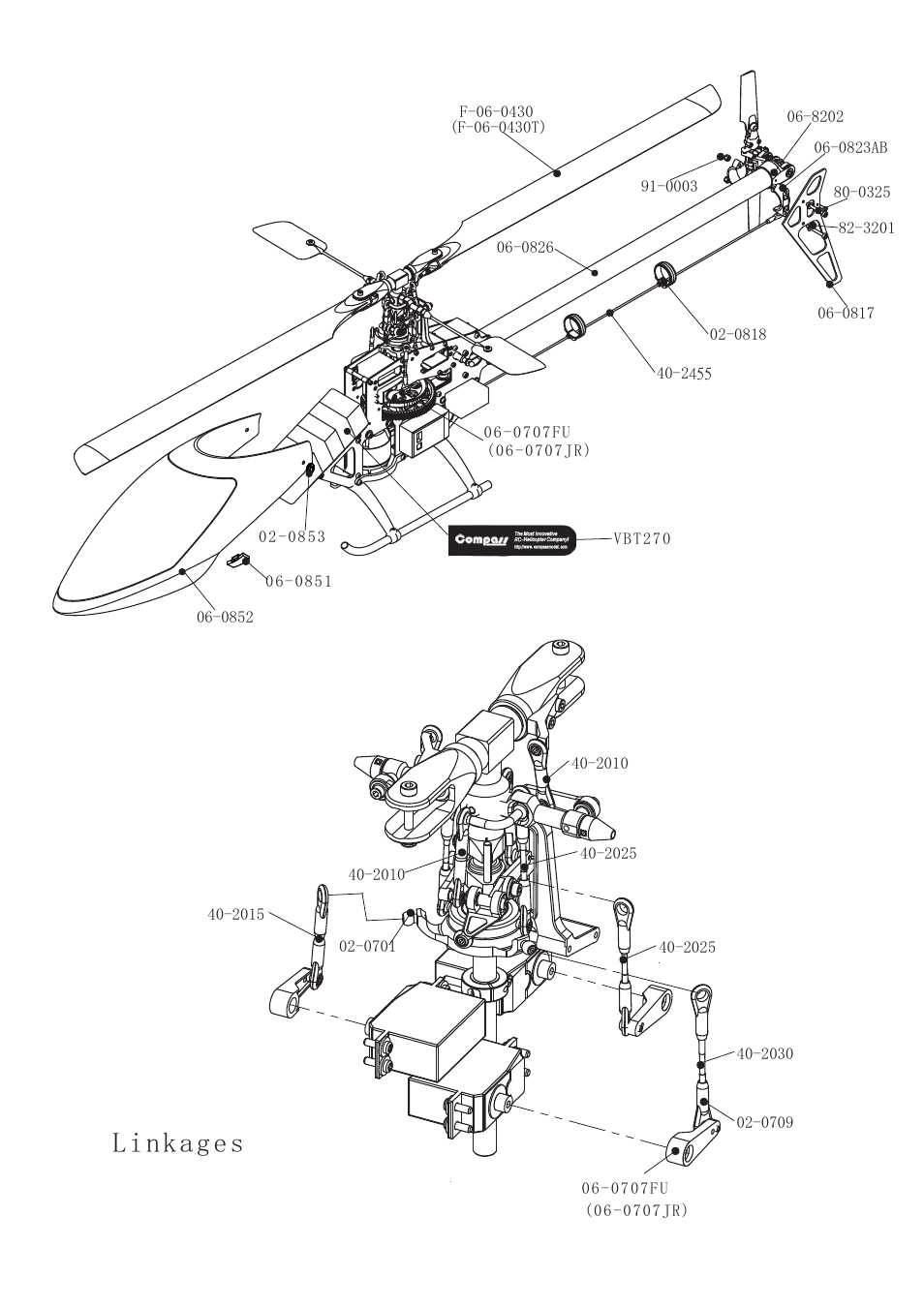 Linkages | Compass Atom 500 User Manual | Page 24 / 26