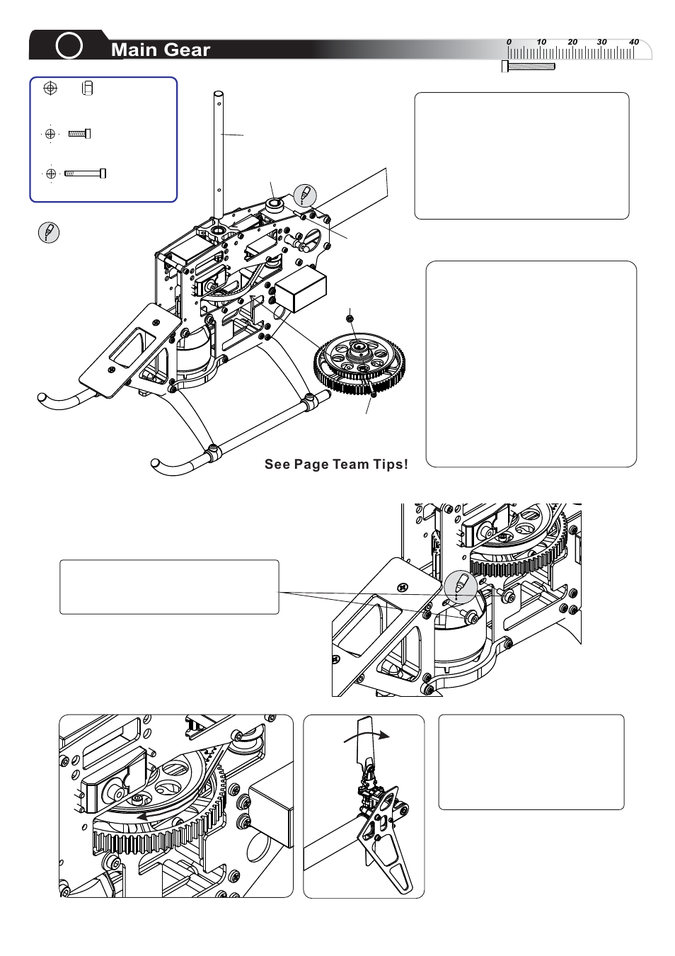 Step4, Main gear | Compass Atom 500 User Manual | Page 7 / 26