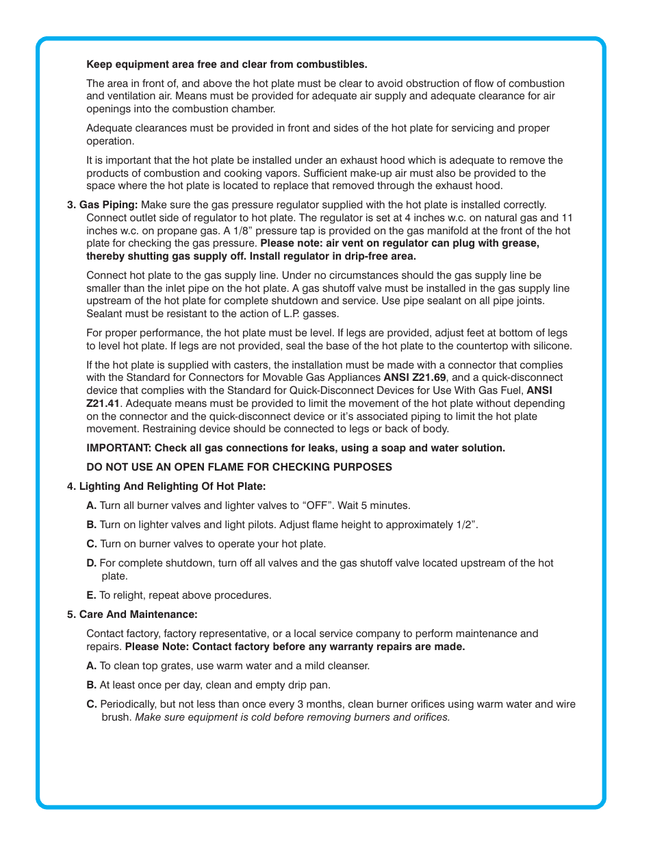 Connerton CHP-A Budget Series User Manual | Page 2 / 4