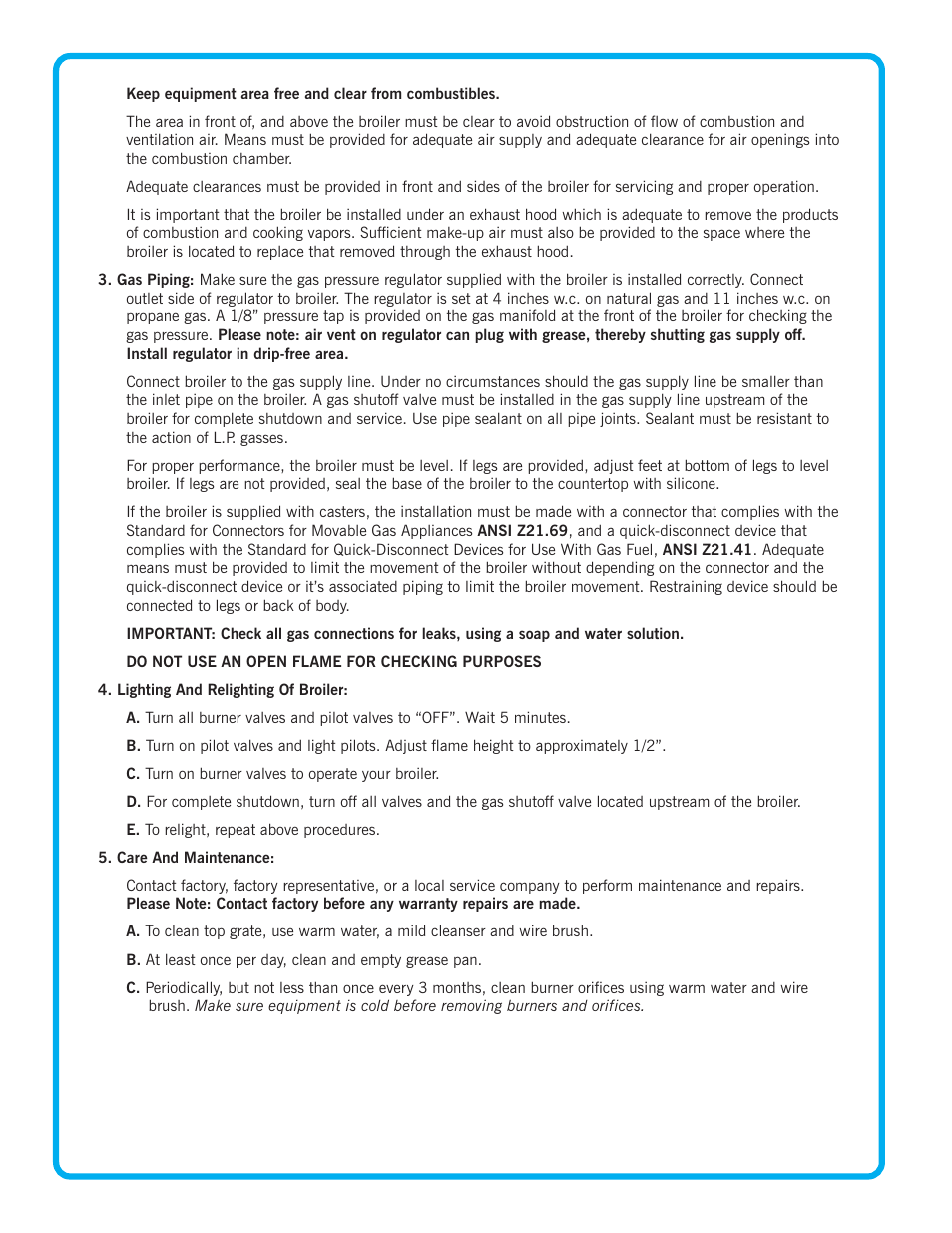 Connerton CRB Series User Manual | Page 2 / 4