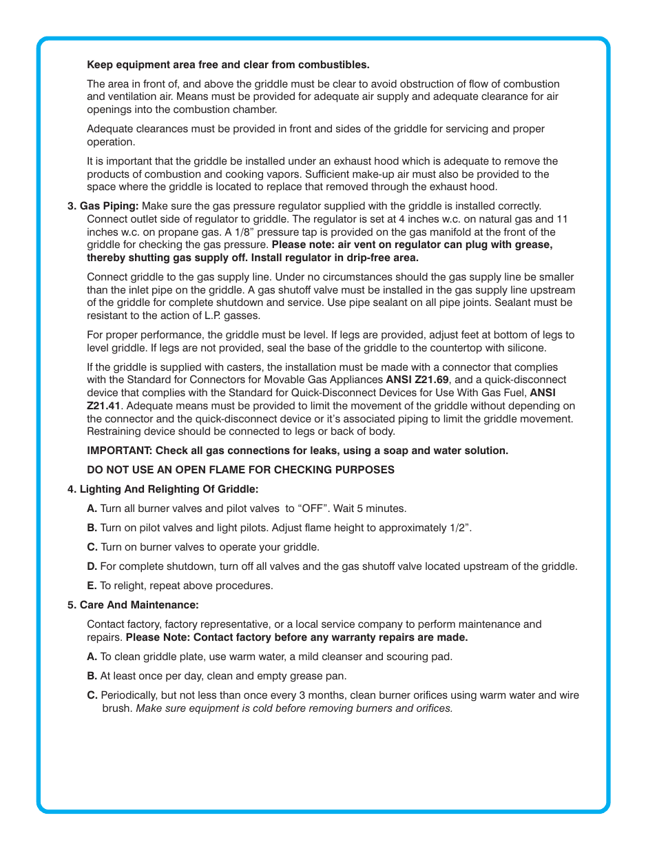 Connerton CG-M Series User Manual | Page 2 / 4