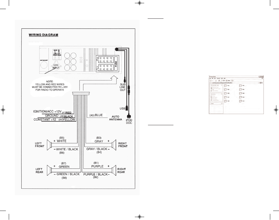 Custom Autosound Slidebar Series Radios User Manual | Page 6 / 10