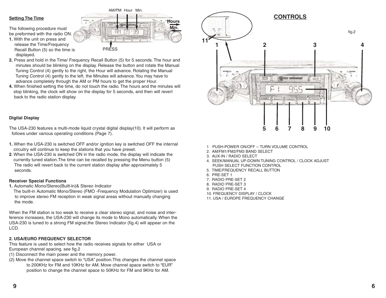Custom Autosound USA-230 User Manual | Page 7 / 8
