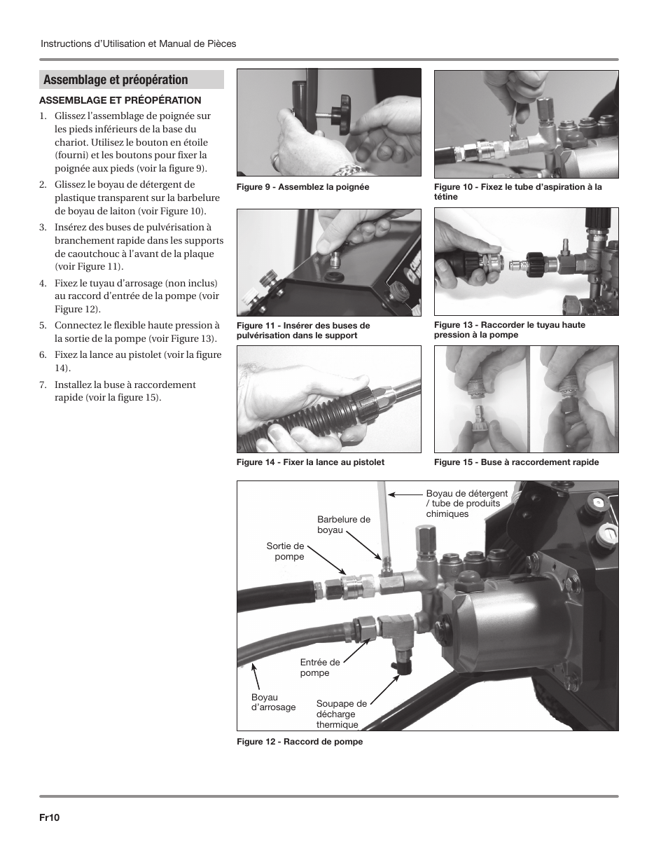 Assemblage et préopération | Campbell Hausfeld IN469800AV User Manual | Page 30 / 60