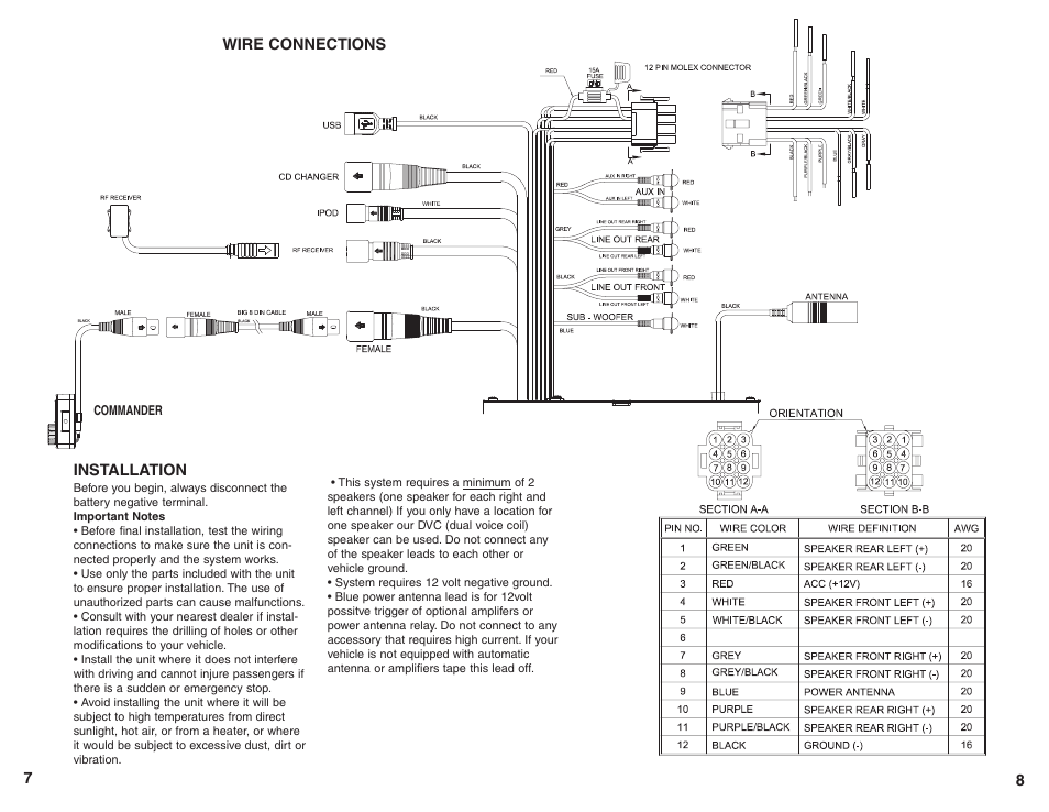 Custom Autosound Secretaudio SST User Manual | Page 8 / 8