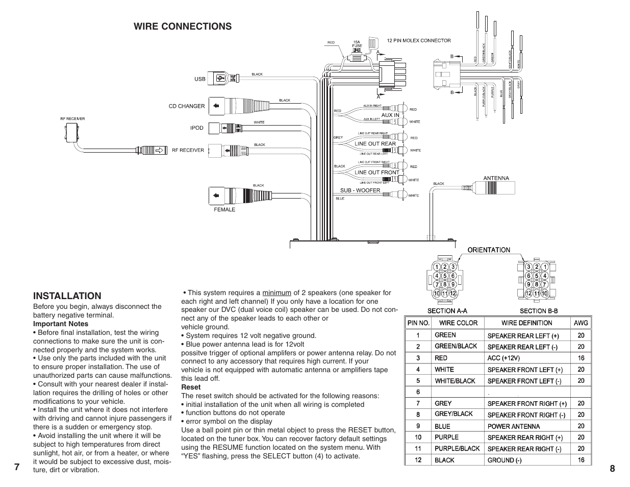 Custom Autosound Secretaudio SRMS User Manual | Page 8 / 8