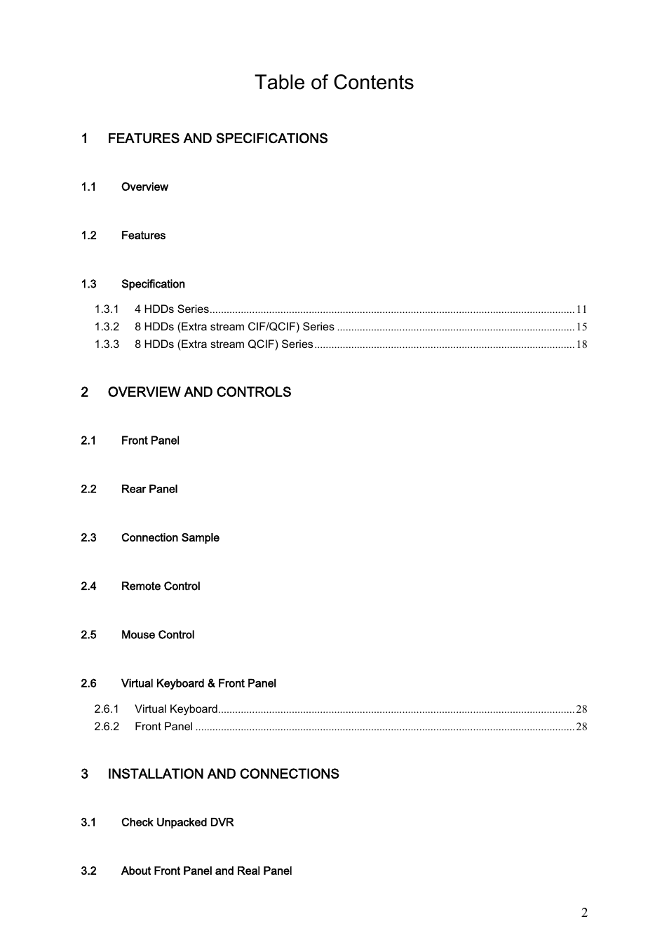Dahua Technology HE-T User Manual | Page 2 / 149