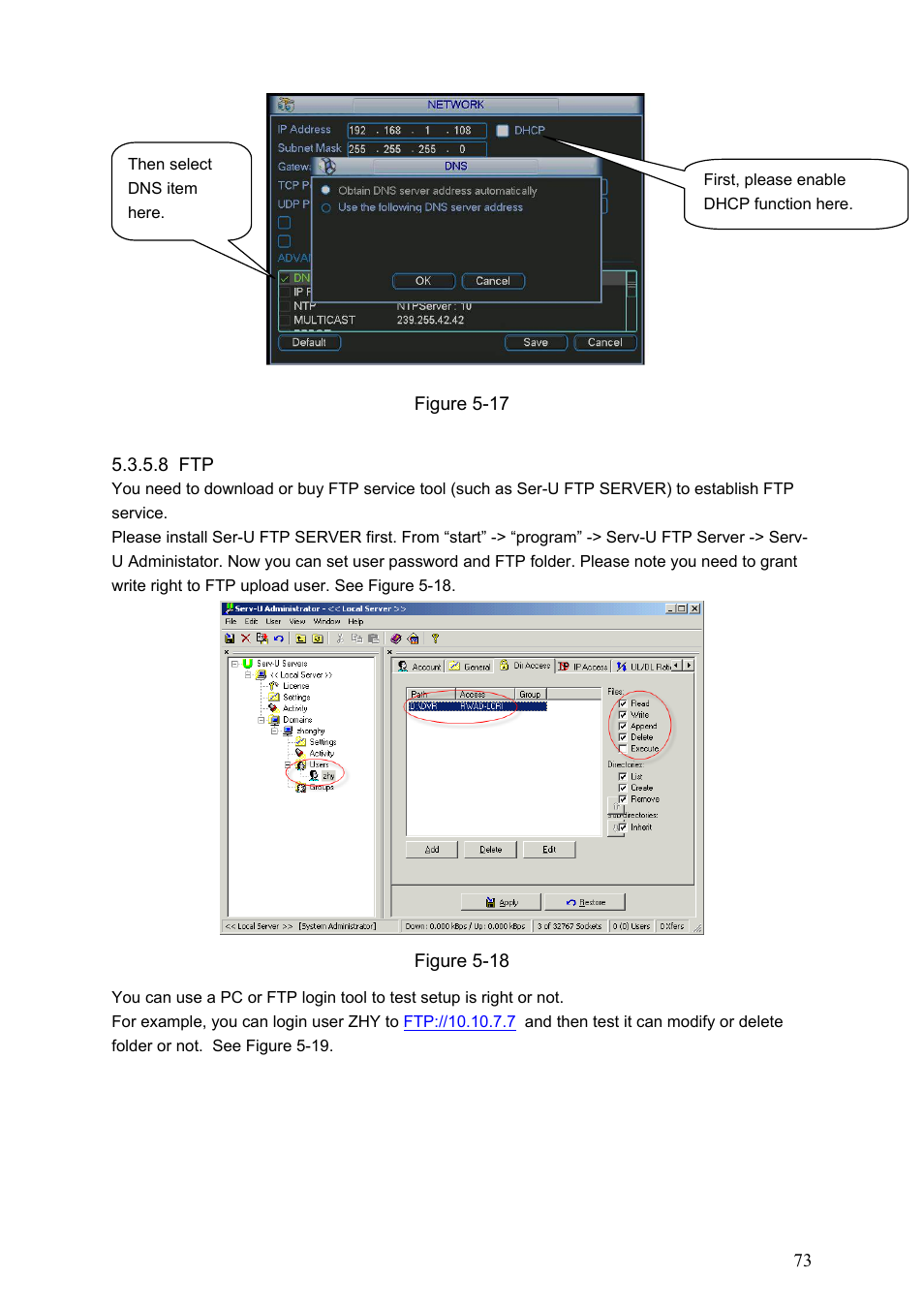 8 ftp | Dahua Technology HE-T User Manual | Page 73 / 149