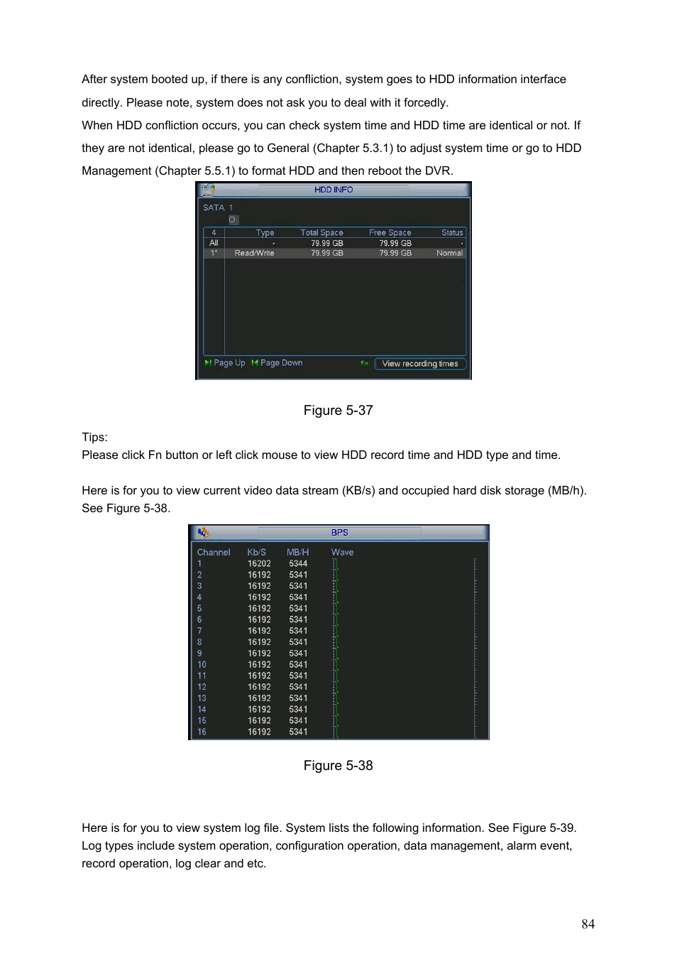 2 bps, 3 log | Dahua Technology HE-T User Manual | Page 84 / 149