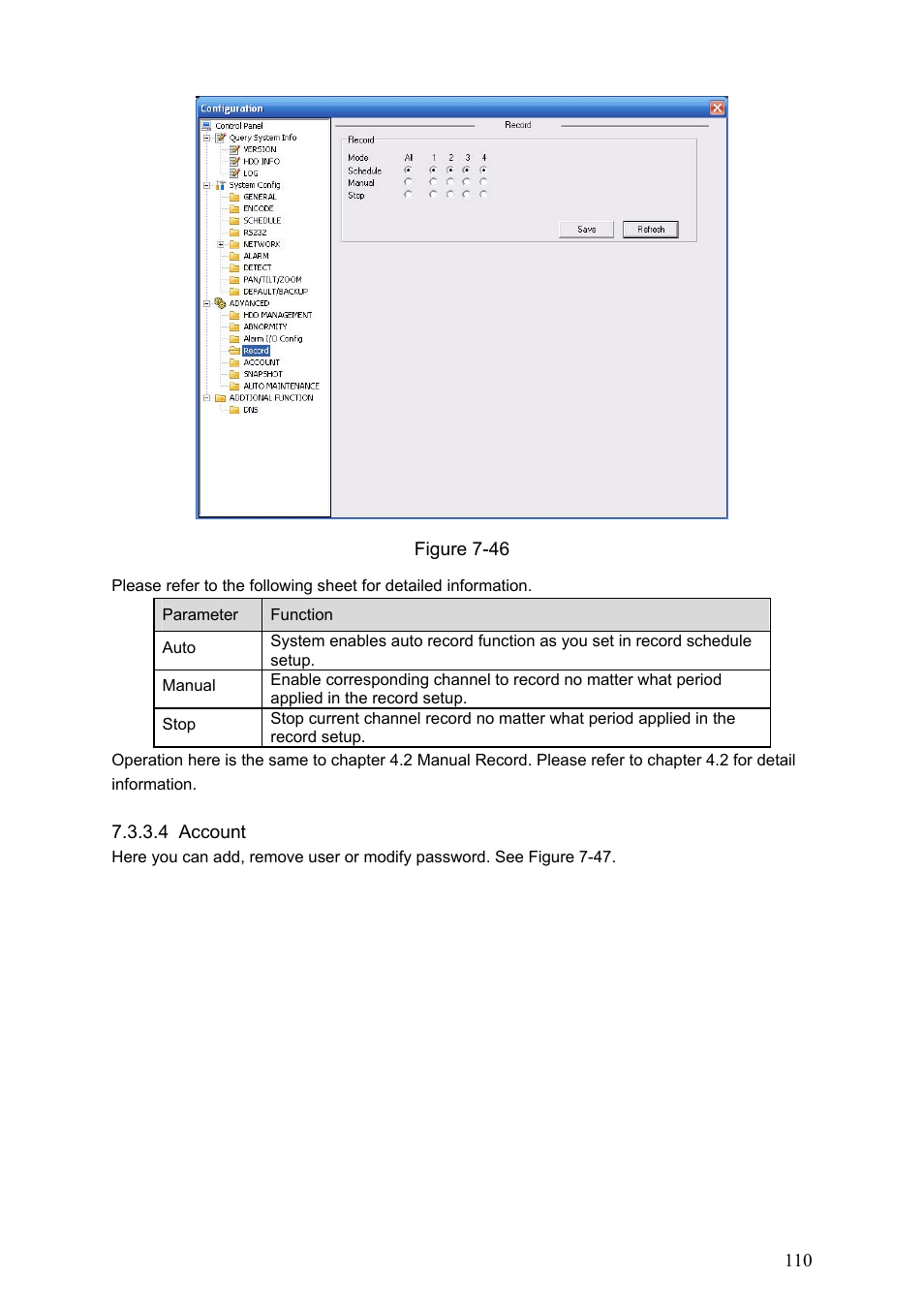 4 account | Dahua Technology LE-A User Manual | Page 110 / 136