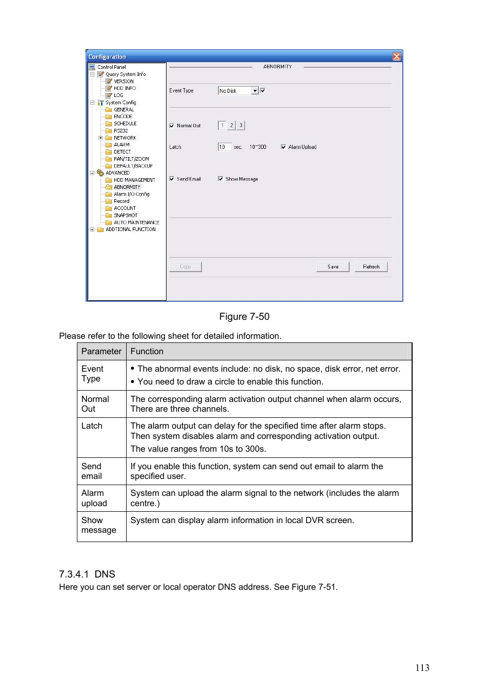 4 additional function, 1 dns, Additional function | Dahua Technology LE-A User Manual | Page 113 / 136