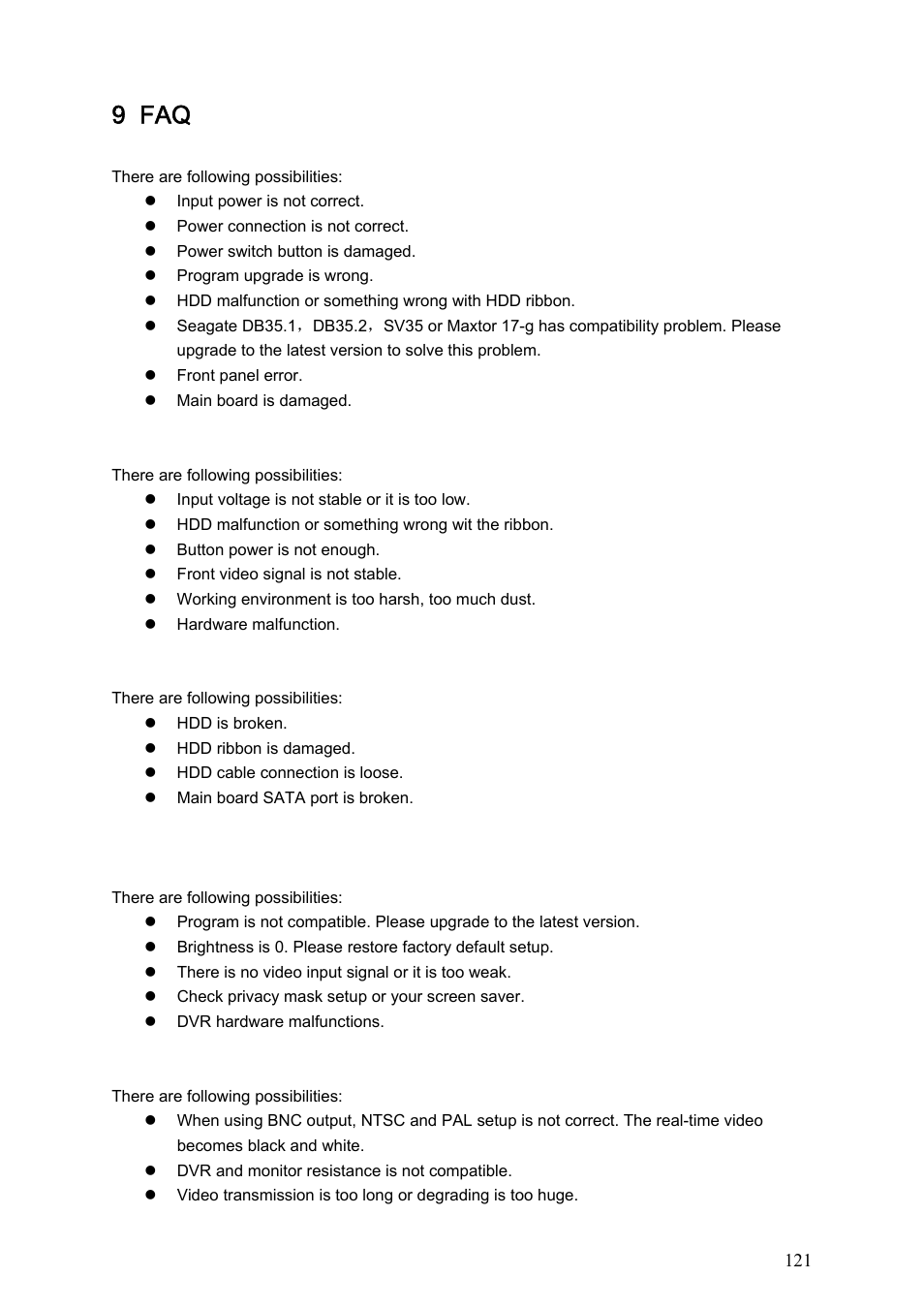 9 faq | Dahua Technology LE-A User Manual | Page 121 / 136