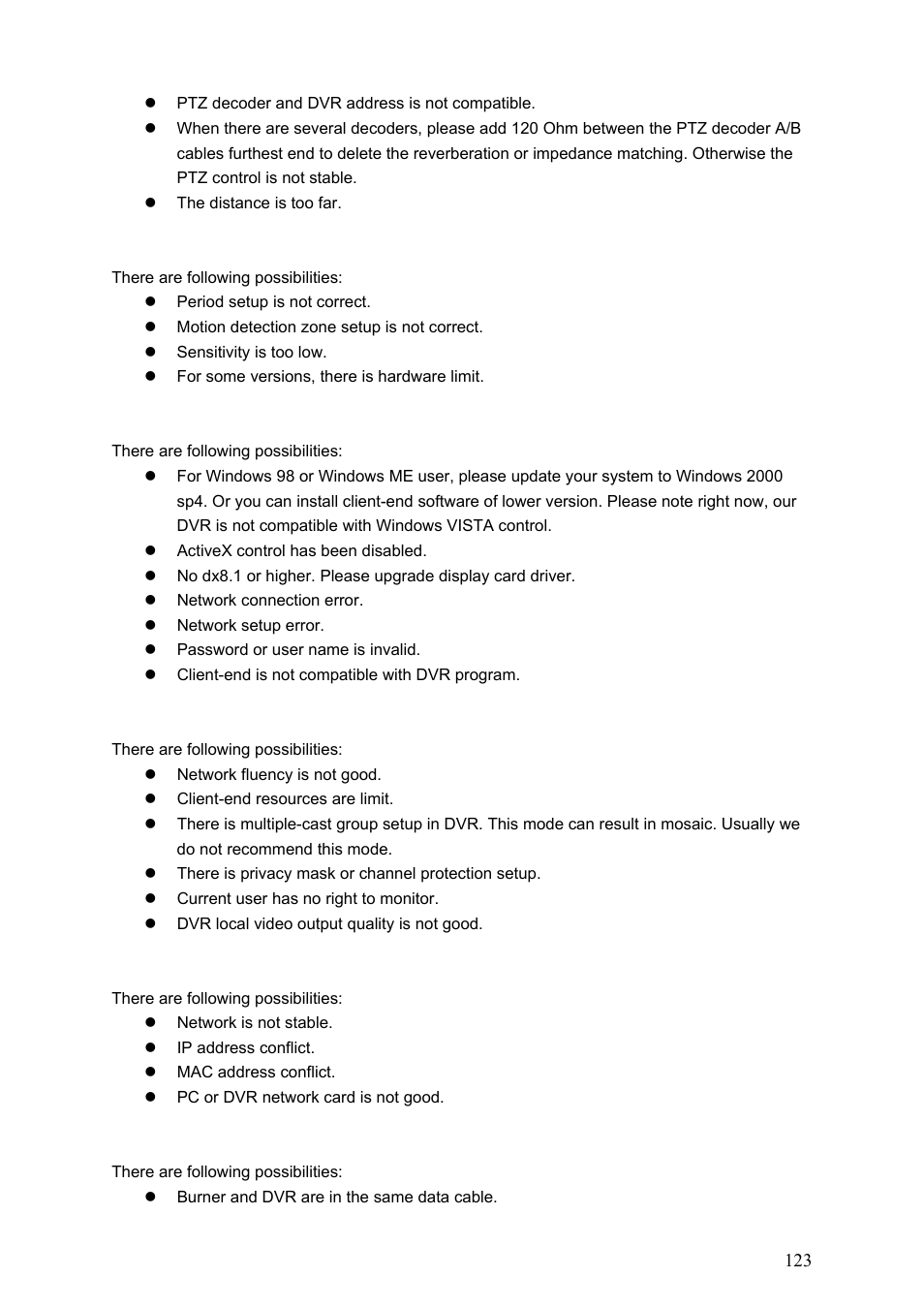 Dahua Technology LE-A User Manual | Page 123 / 136